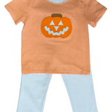 Jack-O-Lantern Boys Pant Set Boys Sets Millie Jay