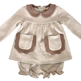Reese Bloomer Set - Mocha Girls Sets Millie Jay
