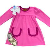 Izzie Dress - Pink Girls Play Dresses Millie Jay