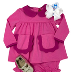 Reese Bloomer Set - Pink Girls Sets Millie Jay