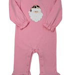 Ho Ho Ho Applique Girls Romper Girls Bubbles + Rompers Millie Jay