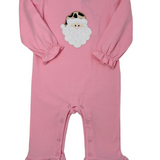 Ho Ho Ho Applique Girls Romper Girls Bubbles + Rompers Millie Jay