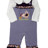Cassie the Chicken Romper Girls Bubbles + Rompers Millie Jay
