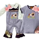 Cassie the Chicken Romper Girls Bubbles + Rompers Millie Jay