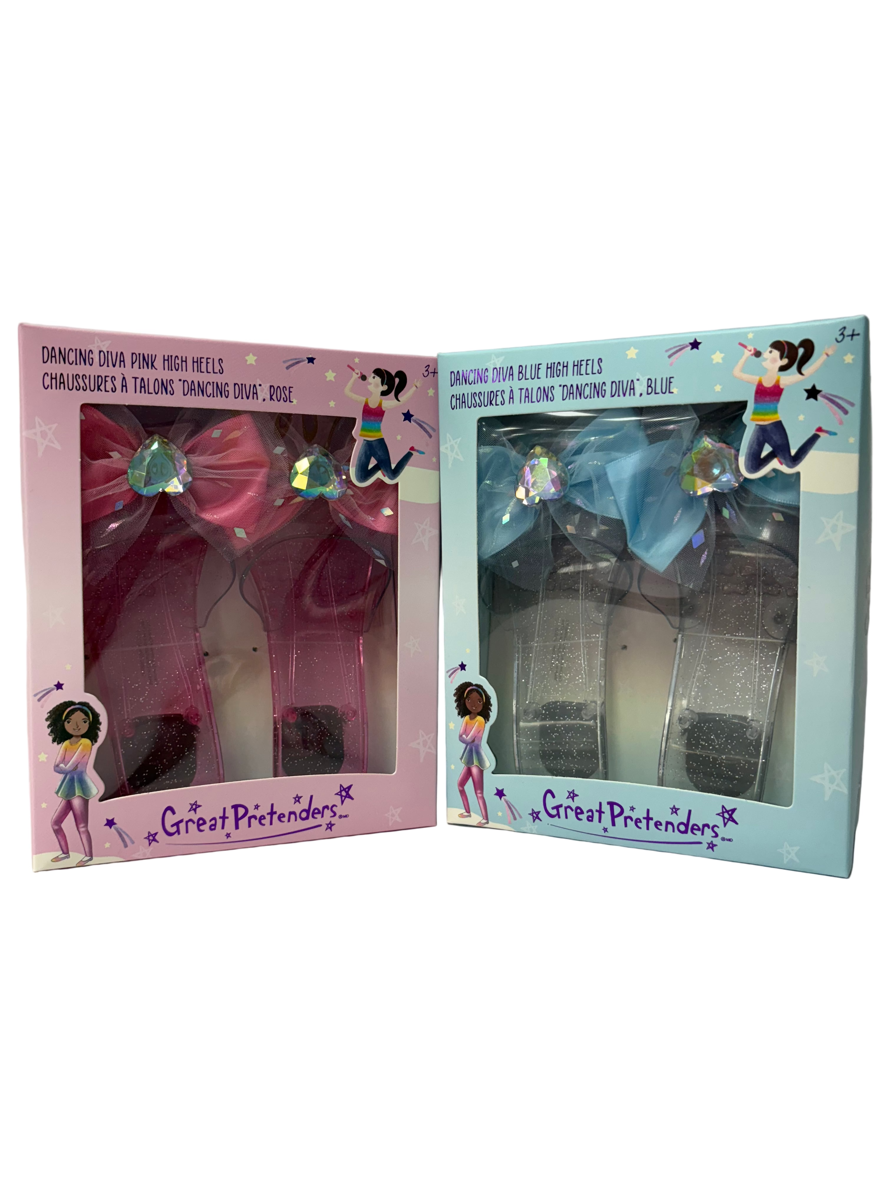 Dancing Diva Blue High Heels Kids Misc Accessories Great Pretenders