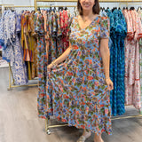 The Agatha Dress - Antique Petals Long Dresses Smith & Quinn