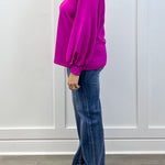 Magenta Muse Top Tops Jodifl