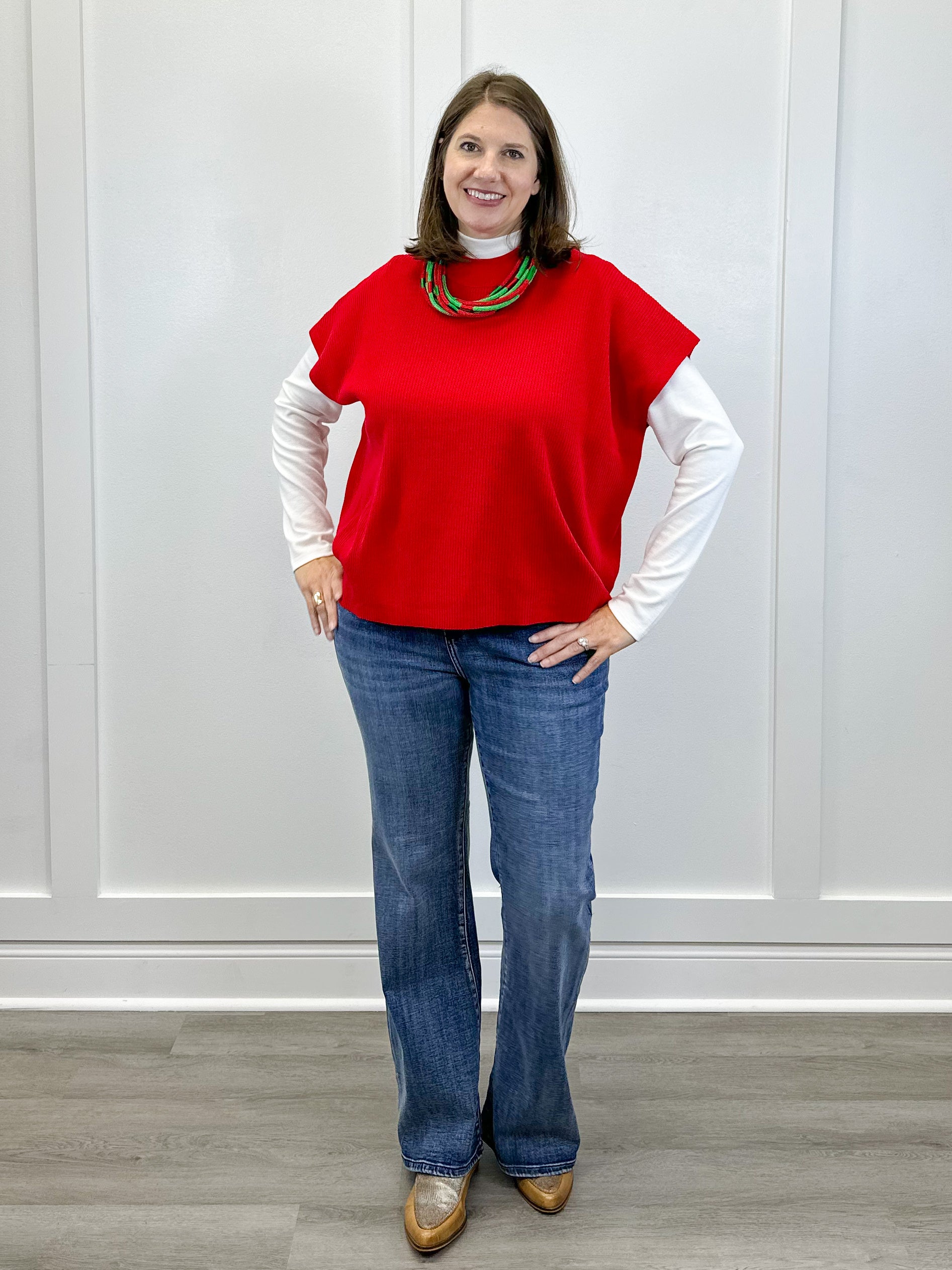 Kensington Pullover Sweater - Ruby Tops Zenana