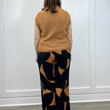 Pull On Pant w/ Smocked Back - Bran