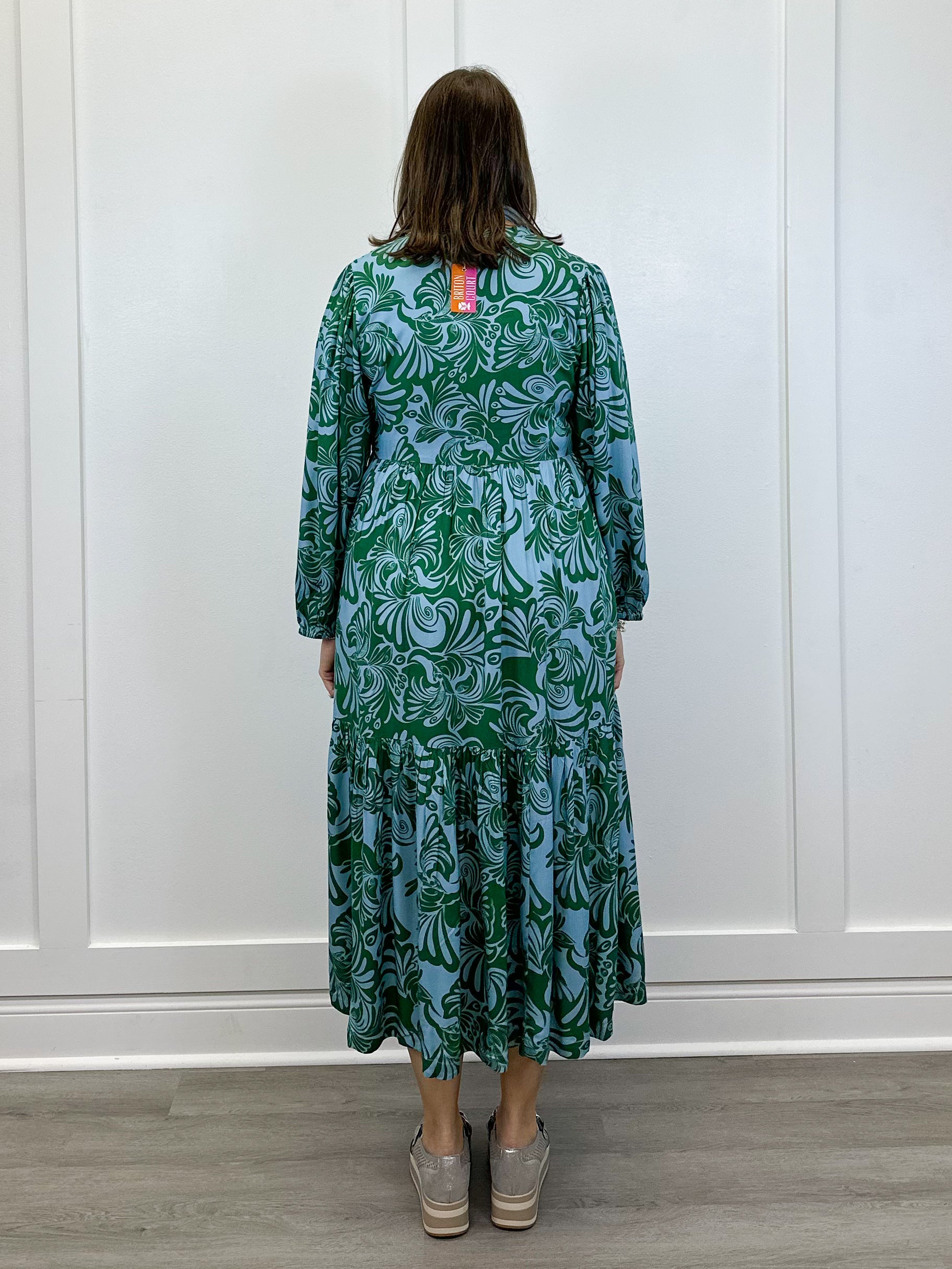 Jenny Maxi - Kelly Green Long Dresses Briton Court
