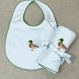 Mallard Moments Green Bib