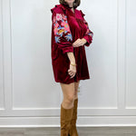 Ember Rose Velvet Dress Short Dresses Jodifl