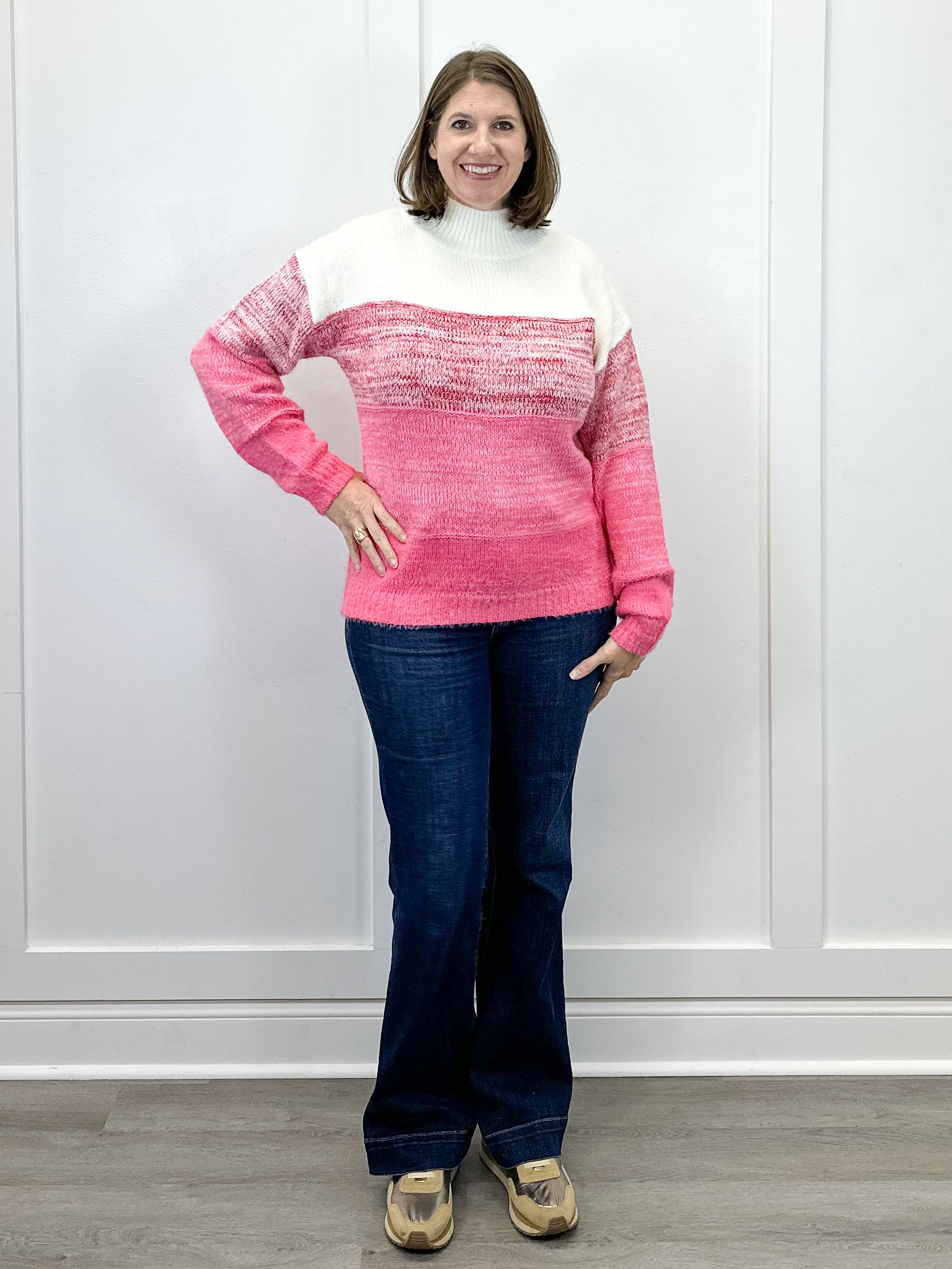 Soft Shade Sweater – Pink Sweaters Umgee