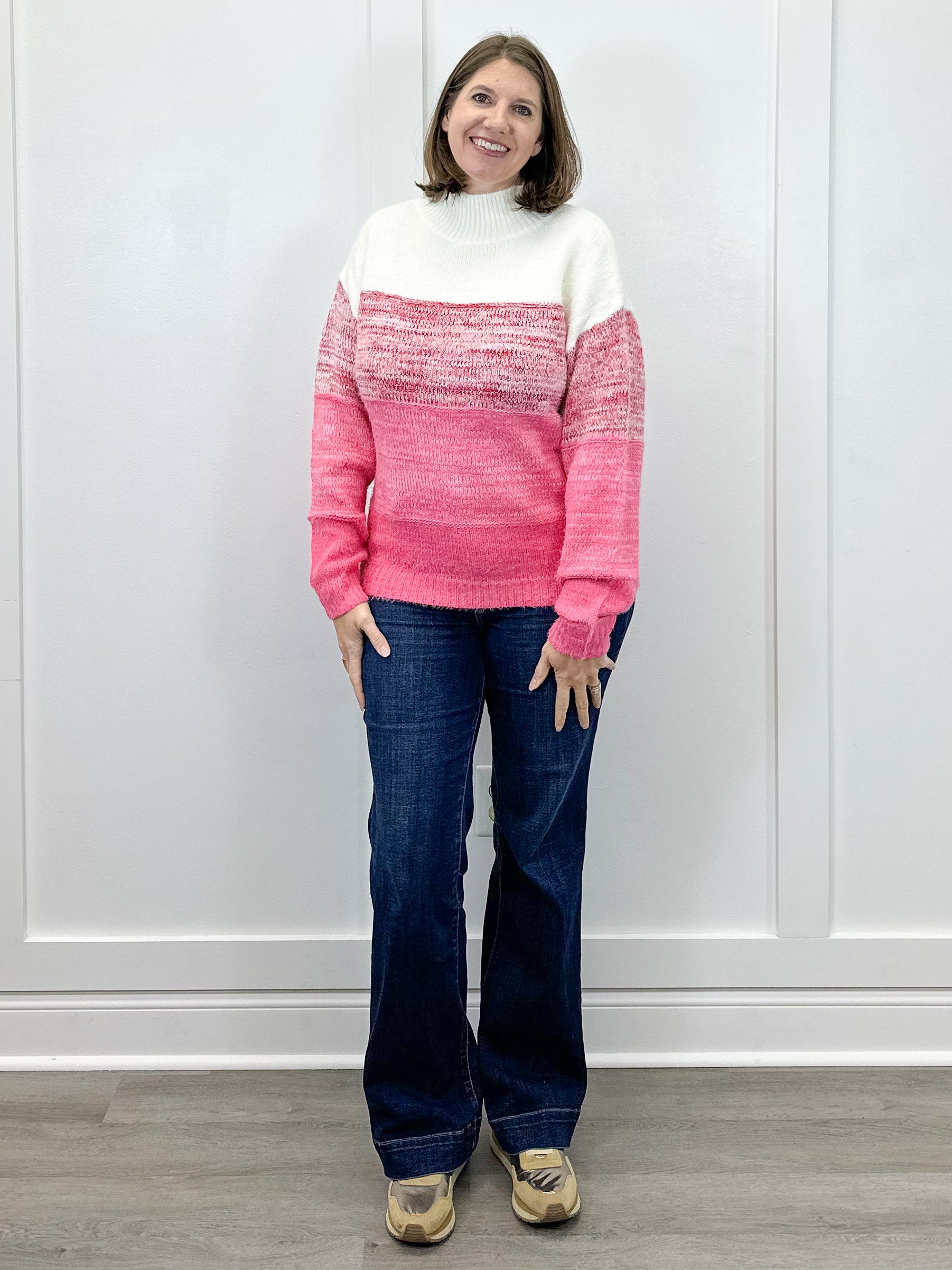 Soft Shade Sweater – Pink Sweaters Umgee