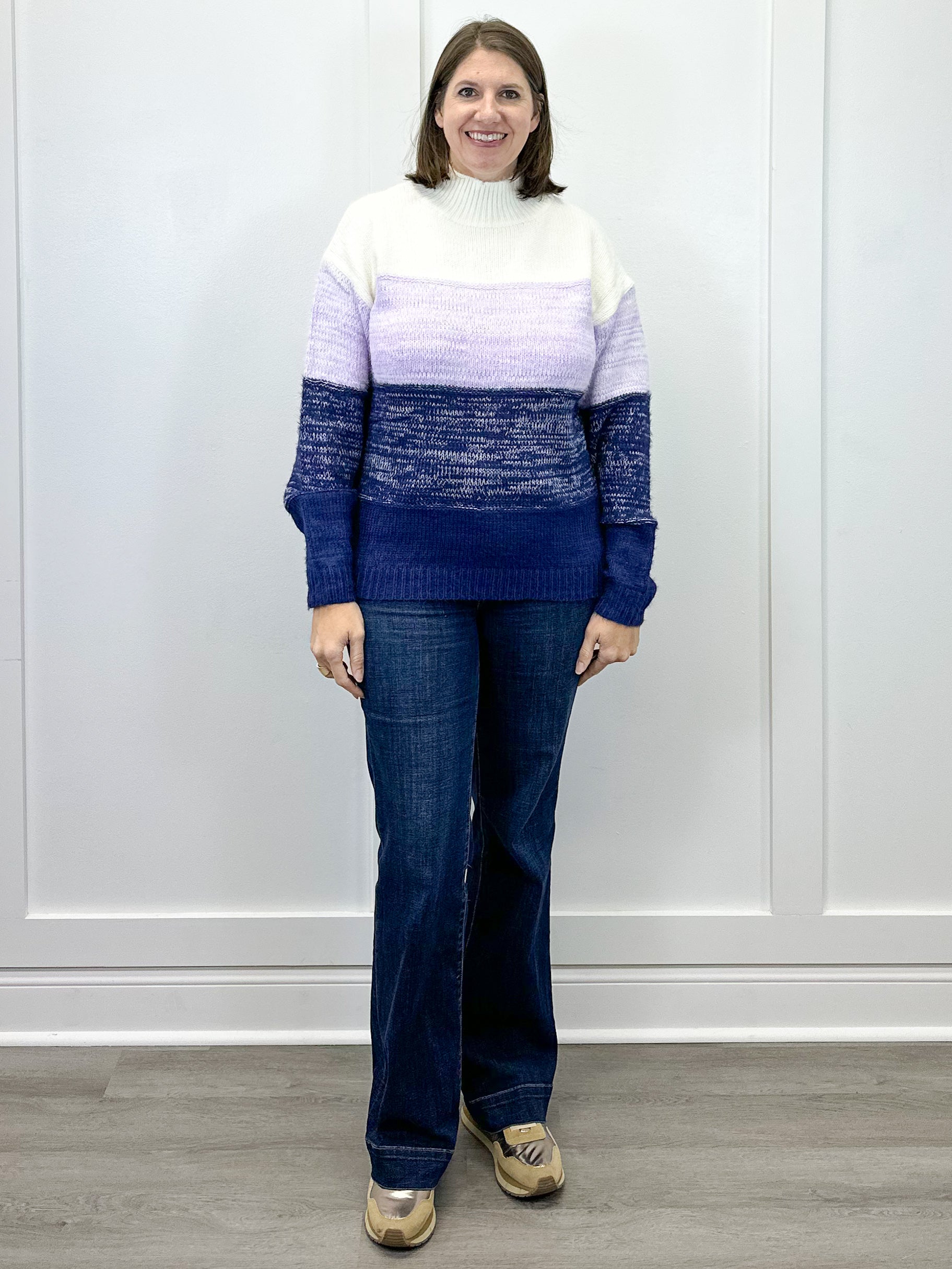 Soft Shade Sweater – Navy Sweaters Umgee