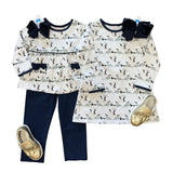 Mannered Mallards Susie Swing L/S Dress Girls Play Dresses Cypress Row