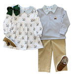 Oh Holy Night Boys Porter Polo L/S Shirt Boys Shirts + Polos Cypress Row
