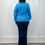 Heart Pop Sweater - Aqua Sweaters Umgee