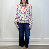 Bess Butterfly Long Sleeve Blouse Tops Sugarlips