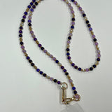 Beaded Cell Phone Chain - Purple Accessories Sugar Babies Children's Boutique/Meg's Shoppe