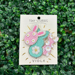Pastel Bunnies Beaded Pin Set Necklaces Sugar Babies Children's Boutique/Meg's Shoppe