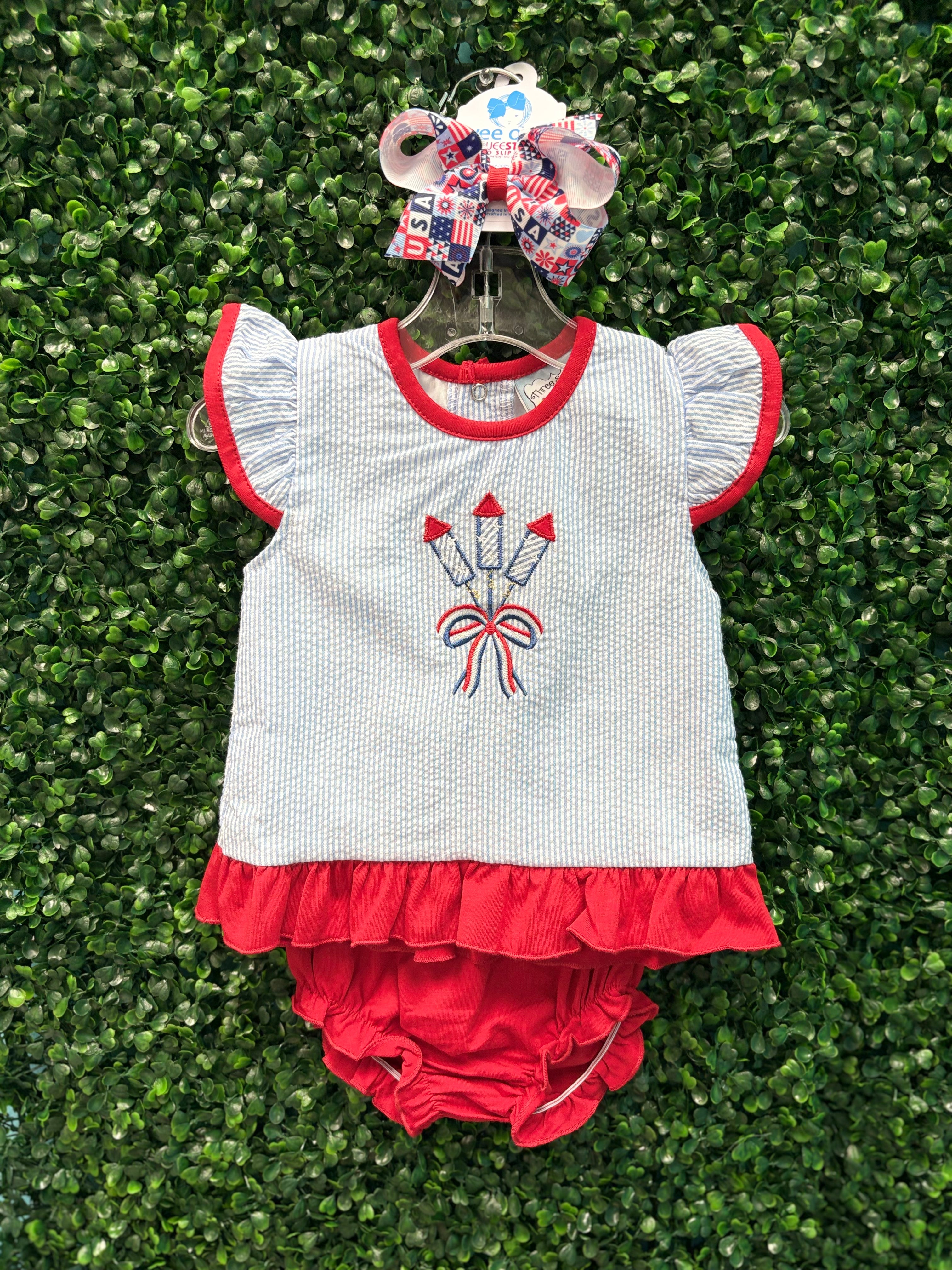 Girls Fireworks A/S Bloomer Set Girls Sets Three Sisters