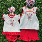 Girls Fireworks A/S Bloomer Set Girls Sets Three Sisters