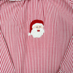Embroidered Santa Striped Gown Kids Pajamas Sweet Dreams