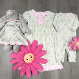 Mya Floral Pima Converter Baby Sleepwear Baby Loren   