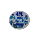 Blue and White Small Dish - Assorted Kitchen + Entertaining One Hundred 80 Degrees Pagoda