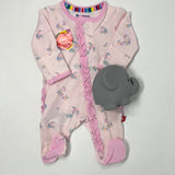 Forget Me Not Modal Magnetic Footie Baby Sleepwear Magnetic Me   