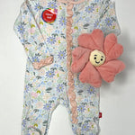 Darby Modal Magnetic Ruffle Footie Baby Sleepwear Magnetic Me   