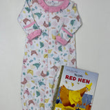 Chickadees Printed Ruffle Converter Baby Sleepwear Magnolia Baby   