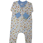 Into the Forest Printed Zipper Footie Baby Sleepwear Magnolia Baby   