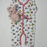 Down on the Farm Printed Playsuit Baby Sleepwear Magnolia Baby   