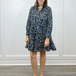 Iris Dress - Floral Short Dresses Duffield Lane