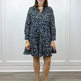 Iris Dress - Floral Short Dresses Duffield Lane