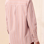 L/S Button Front Shirt w/ Side Panels - Violetice Tops Tribal