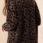 L/S Mock Neck Top - Fossil Sweaters Tribal