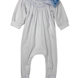 Lizzie & Landon's Bishop Footie - Lt. Blue Baby Sleepwear Magnolia Baby