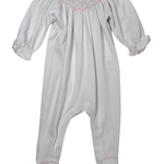 Lizzie & Landon's Bishop Footie - Pink Baby Sleepwear Magnolia Baby