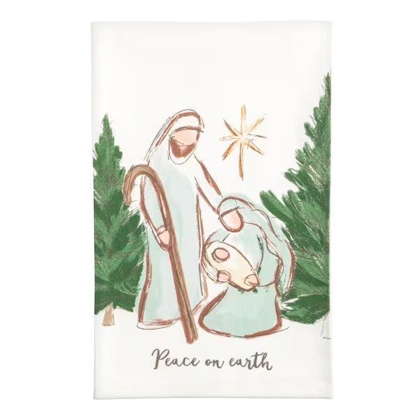Mary Nativity Towel Seasonal Mudpie