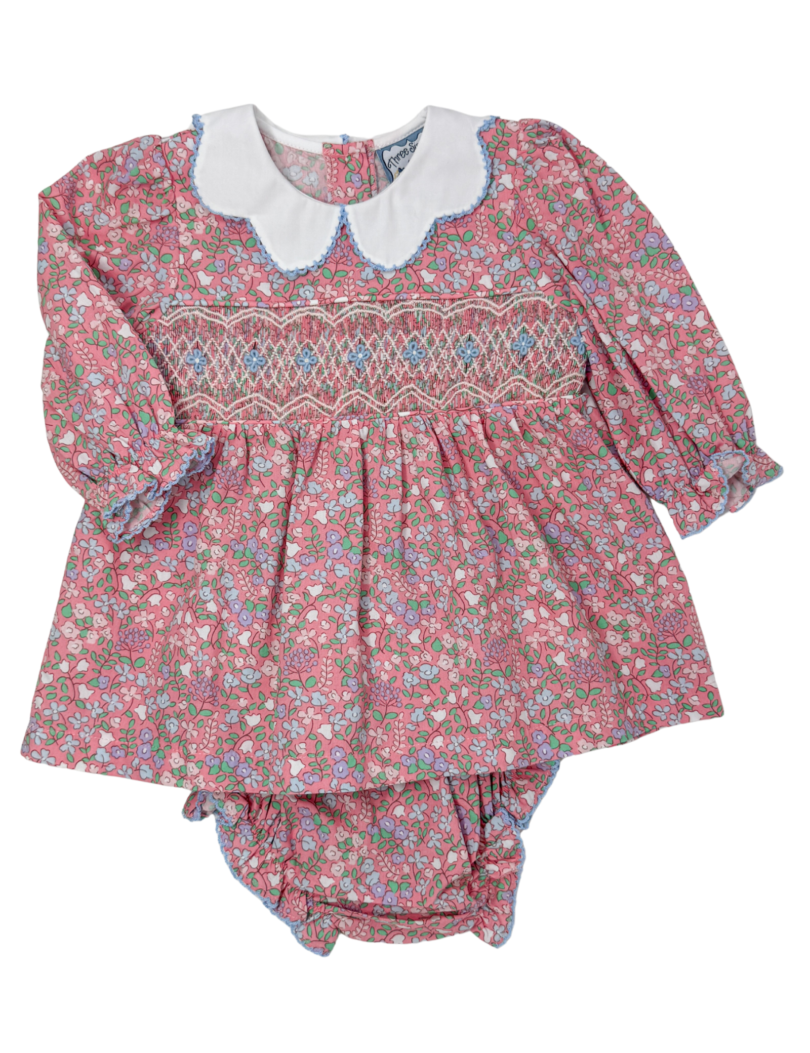 Mulberry Meadow Smocked Bloomer Set Girls Sets Three Sisters