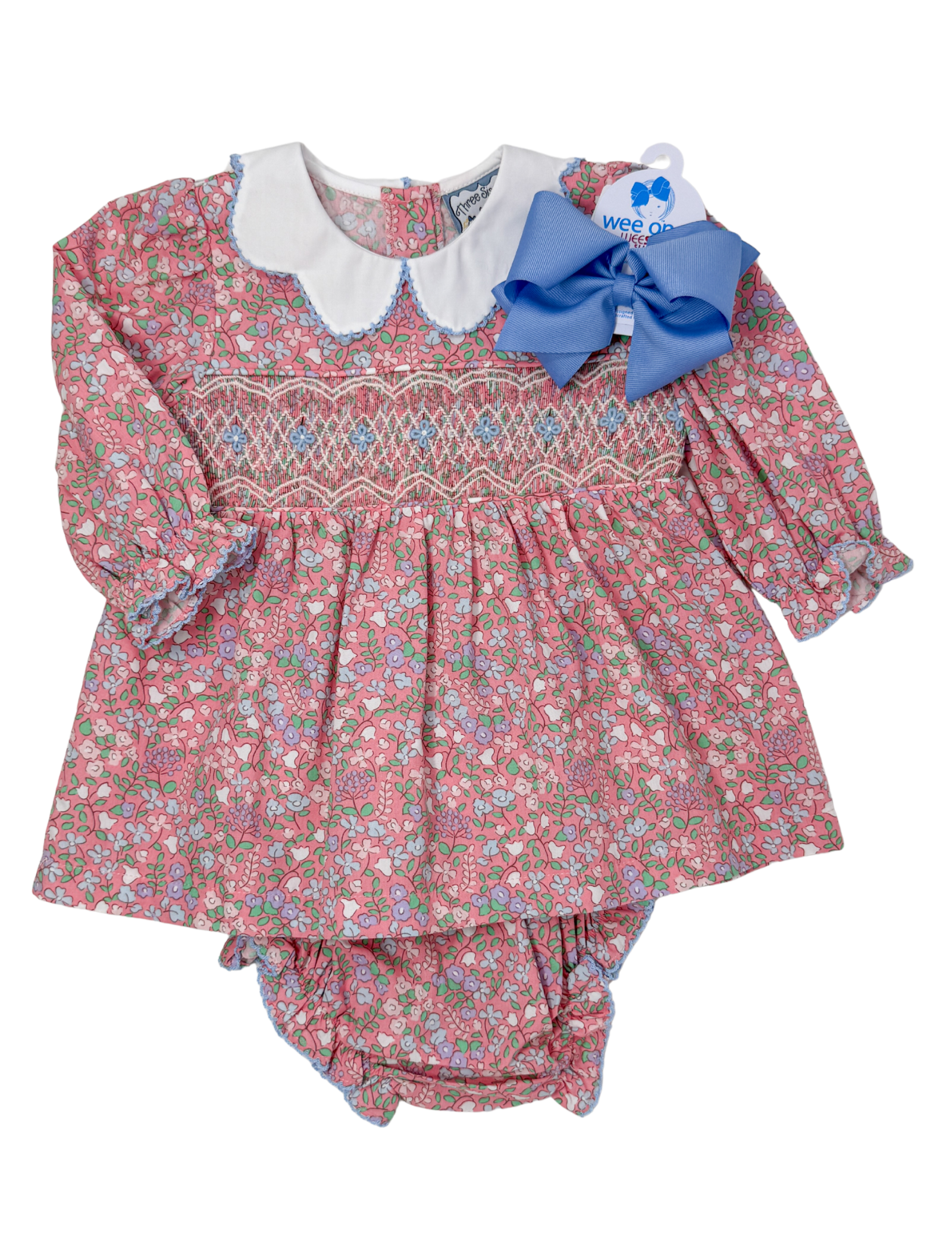 Mulberry Meadow Smocked Bloomer Set Girls Sets Three Sisters