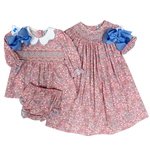 Mulberry Meadow Smocked Bloomer Set Girls Sets Three Sisters