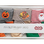 My First Holiday Sock Set Seasonal Mudpie