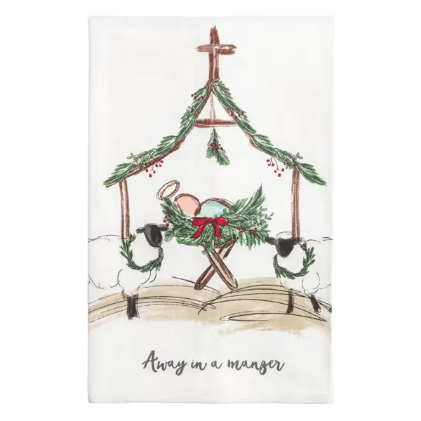 Nativity Towel Seasonal Mudpie