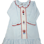 Nutcracker Embroidered Gown Kids Pajamas Sweet Dreams