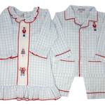 Nutcracker Embroidered Gown Kids Pajamas Sweet Dreams