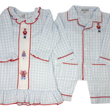 Nutcracker Embroidered Gown Kids Pajamas Sweet Dreams